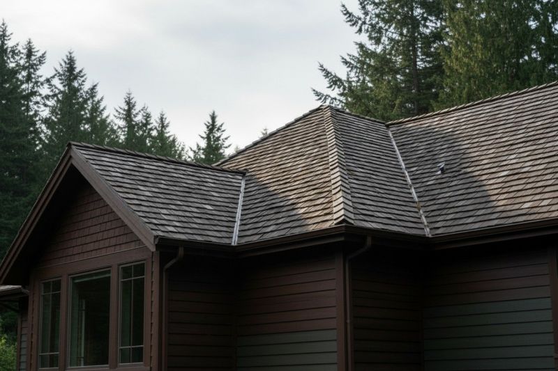 Cedar Roof Replacement detail